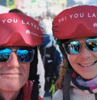 Huawei | Sponsoring activation at the Lauberhorn Races